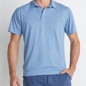 Marine Layer men’s polo, sport yoga, medium